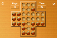 Peg Solitaire screenshot